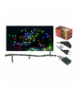 Lampki choinkowe 100 LED, multikolor. LXAS105