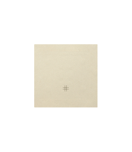 Klawisz pojedynczy do łączników i przycisków szampański mat Simon55 TKW7/144