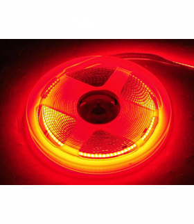 TAŚMA LED COB CZERWONA 5m, IP20 ,60W ,12W/m LXL10R