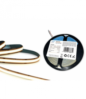 Taśma LED COB IP20 3000K 1500lm/m 14,4W/m rol.5m 24V LTC LXL5137