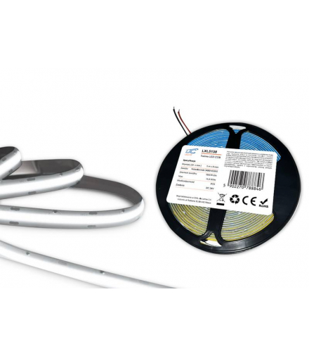 Taśma LED COB IP20 4000K 1500lm/m 14,4W/m rol.5m 24V LTC LXL5138