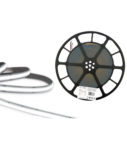 Taśma LED COB IP20 4000K 1500lm/m 9,6W/m rol.25m 12V LTC LXL5141