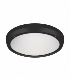 Plafoniera hermetyczna RAMEN 2xE27 BLACK czarny Struhm 04566