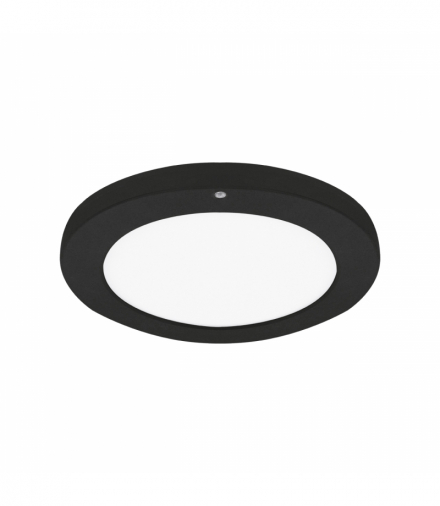 Plafoniera z czujnikiem ruchu OLGIERD LED C MVS 12W BLACK CCT czarny Struhm 04552