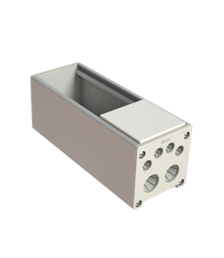 Podstawa, OFIBLOK COMPACT, 2×K45, czysta biel Simon Connect KFC202/9
