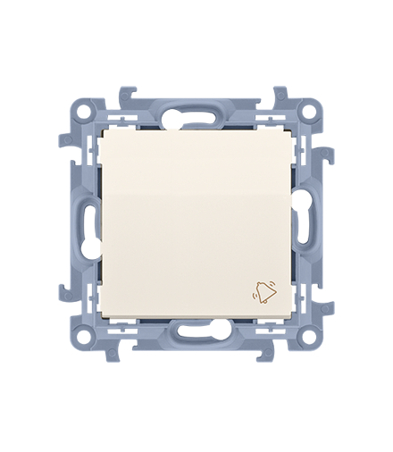 Przycisk dzwonek, 10AX, kremowy Simon 10 CD1C.01/41