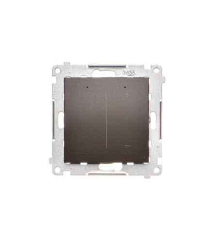 Ściemniacz do żarówek LED-owych 230 V [Wi-Fi], 2-200 W, 230V, (moduł), brąz mat, metalizowany Simon 54 GO DESL1W.01/46