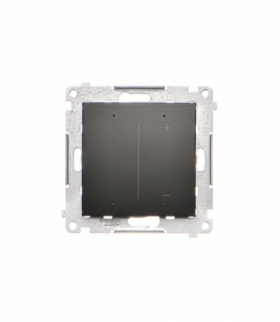 Ściemniacz do żarówek LED-owych 230 V [Wi-Fi], 2-200 W, 230V, (moduł), czarny mat Simon 54 GO DESL1W.01/49