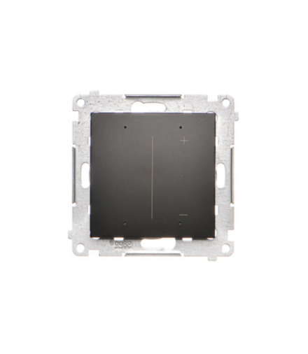 Ściemniacz do żarówek LED-owych 230 V [Wi-Fi], 2-200 W, 230V, (moduł), czarny mat Simon 54 GO DESL1W.01/49
