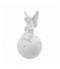 Dekoracja świąteczna - 4 LED anioł ceramiczny 29 cm 2xAA, ciepła biel, IP20 EMOS DCLW33