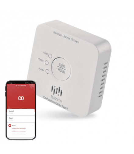 GoSmart detektor tlenku węgla TCS0101W z WiFi EMOS P56400S