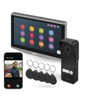 GoSmart Zestaw videodomofonu EMOS IP-750A z WiFi EMOS H4020