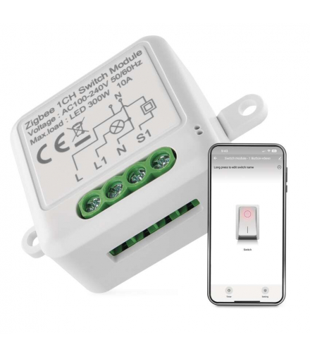 GoSmart Moduł włączeniowy IP-2101SZ, ZigBee, 1-kanałowy EMOS H5101