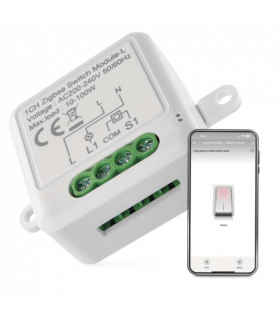 GoSmart Moduł włączeniowy IP-2103SZ, ZigBee, 1-kanałowy, bez przewodu zerowego EMOS H5103