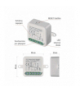 GoSmart Moduł włączeniowy IP-2104SZ, ZigBee, 2-kanałowy, bez przewodu zerowego EMOS H5104