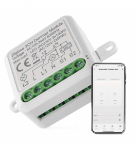 GoSmart Moduł ściemniacza IP-2112DZ, ZigBee, 2-kanałowy EMOS H5108