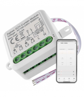 GoSmart Moduł rolety IP-2122CZ, ZigBee, 2-kanałowy EMOS H5110