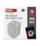 GoSmart Czujnik PIR (czujnik ruchu) z lampką nocną, WiFi EMOS P3322