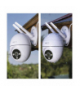 GoSmart Kamera zewnętrzna obrotowa IP-800 WASP z WiFi, biała EMOS H4057 Tuya