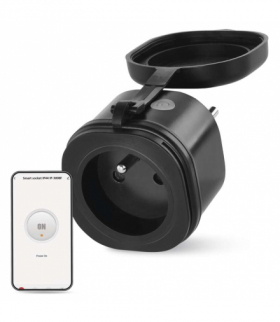 GoSmart Gniazdo zewnętrzne, bryzgoszczelne Zigbee IP44 IP-3008F EMOS P5554 Tuya