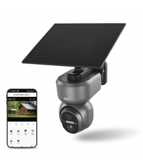 GoSmart Kamera zewnętrzna obrotowa IP-6000 OWL z 4GLTE, szary EMOS H4058 Tuya