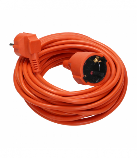 Przedłużacz ogrodowy jednogniazdowy Schuko, PVC 3x1mm², długość 40m Orno GES-1(GS)/40M