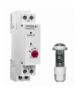 WYŁĄCZNIK ZMIERZCHOWY TURNUS 501 E 2-2000LX, OPÓŹNIENIE WŁĄCZ/WYŁĄCZ, ZEWNĘTRZNY PODTYNKOWY CZUJNIK ŚWIATŁA IP66, LED MAX. 350W Grasslin GR-18.18.0014.1