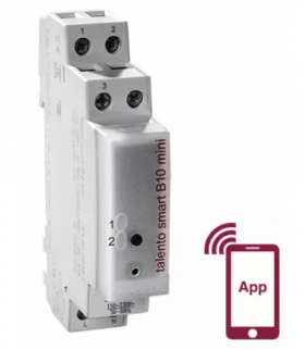 ZEGAR STERUJĄCY TALENTO SMART B10 1 MODUŁ, BEZ WYŚWIETLACZA, 1 KANAŁ, TYGODNIOWY, BLUETOOTH, 100 MIEJSC PAMIĘCI, LED MAX. 600W Grasslin GR-43.02.0005.1