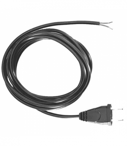 PRZEWÓD Z WTYCZKĄ EURO 2M CZARNY 2X0,75 Bachmann BM-202.174
