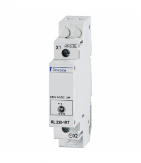 LAMPKA SYGNALIZACYJNA RL 230-1RT CZERWONA Doepke DN-09981092