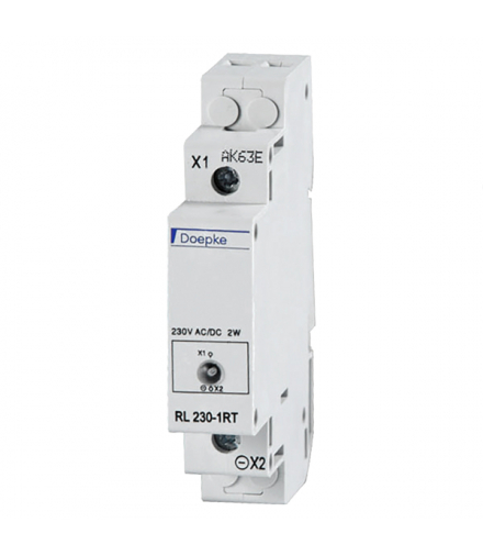 LAMPKA SYGNALIZACYJNA RL 230-1RT CZERWONA Doepke DN-09981092