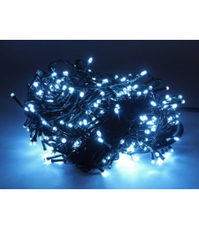 Lampki choinkowe 500 x LED Flash, zimny biały + flash zimny biały, IP20, 230V. LXLED068