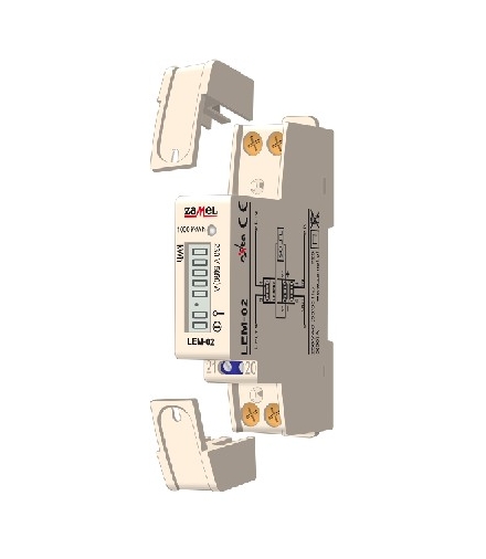 LICZNIK ENERGII ELEKTRYCZNEJ CYFROWY - JEDNOFAZOWY LEM-02