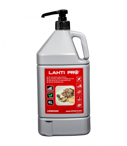 Żel do mycia rąk hand cleaner special p401, 4l, Lahti Pro L9080400