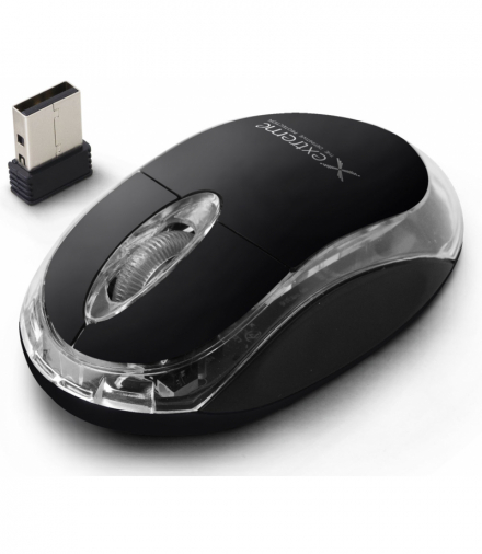 XM105K mysz bezprz. 2.4ghz 3d opt. usb harrier czarna Extreme ESP-XM105K
