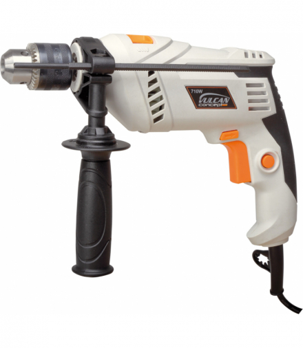 Wiertarka udarowa 800w, uchw. klucz. 13mm 0-3000obr. concept Vulcan VZW801