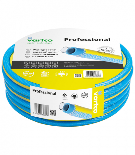 Wąż ogrodowy Vartco Professional 3/4" 20m Agaplast CEN-77369