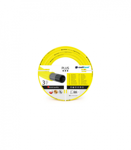 Wąż ogrodowy plus fi 3/4" dł.25m rolka CELLFAST CF10220R