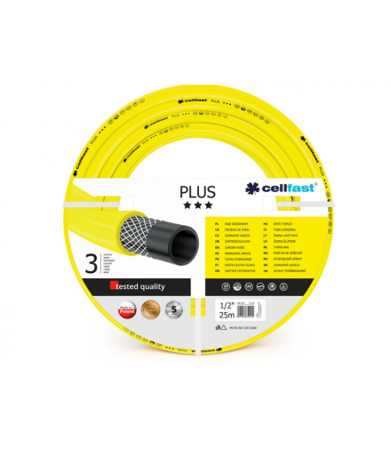 Wąż ogrodowy Cellfast Plus 1/2" 25m CELLFAST CEN-44523
