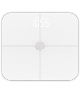 Waga łazienkowa analityczna ? smart - aplikacja fitgo ADLER AD 8187 White