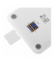 Waga łazienkowa analityczna ? smart - aplikacja fitgo ADLER AD 8187 White