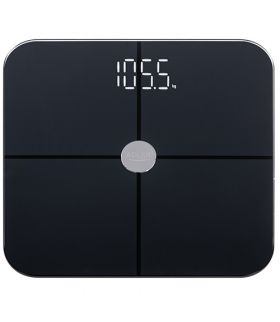 Waga łazienkowa analityczna ? smart - aplikacja fitgo ADLER AD 8187 Black