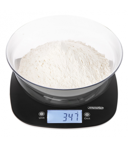 Waga kuchenna z misą MESKO MS 3179 black