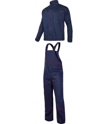 Ubranie spawalnicze ze wzm. mankiet.-kpl., "xl (b)",ce,Lahti Pro L4140624