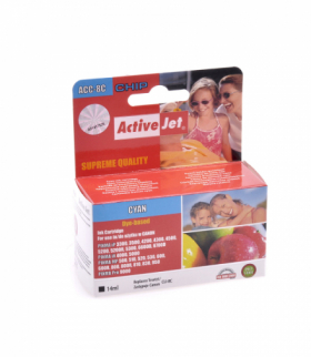 TUSZ ActiveJet do drukarki Canon (CLI-8C) cyjan Activejet LEC-ACJ-ACC-8C