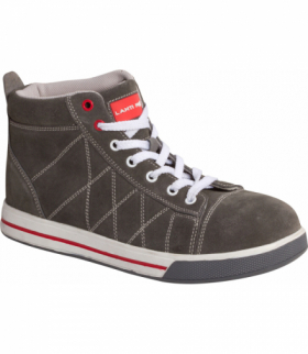 Trzewiki zamszowe szaro-czerw, sb fo sra, "44", ce, Lahti Pro L3010844