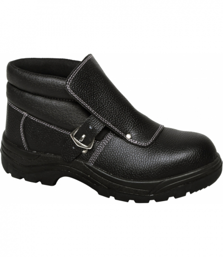 Trzewiki skórzane czarne, sbp hro fo src, "42", ce, Lahti Pro L3011242