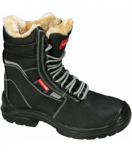 Trzewiki ocieplane wys. skórzane czarne,s3 src,"39",ce,Lahti Pro L3030139