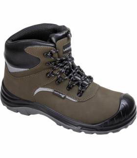 Trzewiki nubukowe ziel.-czar., s3 src, "45", ce, Lahti Pro L3012345