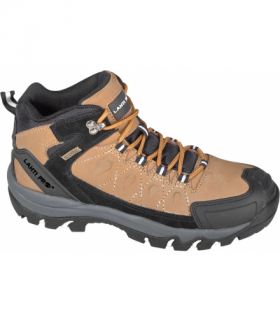 Trzewiki bez podn. nubuk. beż.-czar., o2 sra, "44", ce,Lahti Pro L3011444